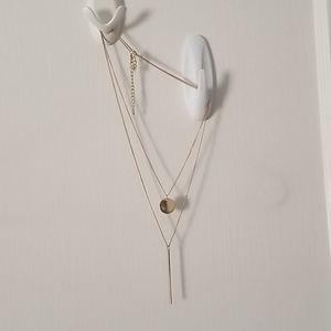 Gold layered necklace
